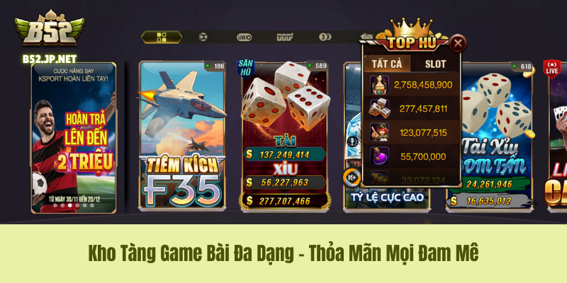 Kho tàng Game bài 